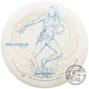 Millennium Limited Edition XXL Stamp 50th Run Commemorative Standard Omega SuperSoft Putter Golf Disc