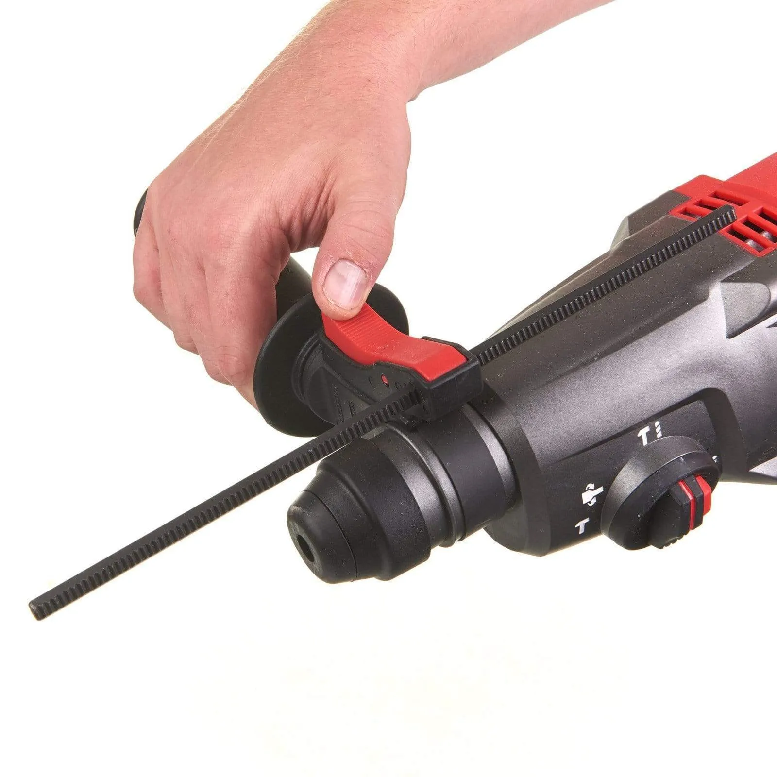Milwaukee 26mm 800W 3-Mode Fixtec SDS-Plus Hammer Drill - PH 26 T