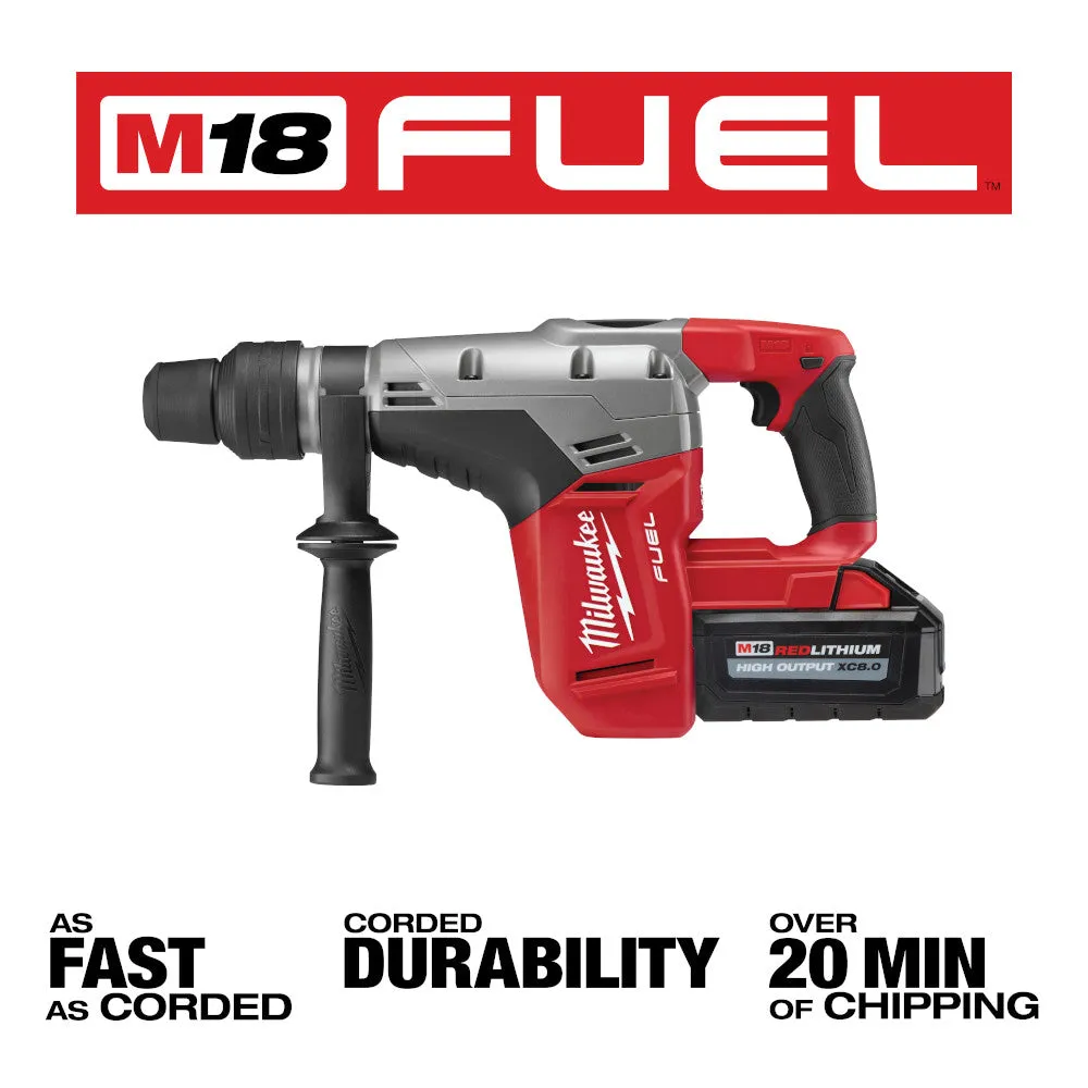Milwaukee 2717-22HD M18 FUEL 1-9/16" SDS Max Hammer Drill Kit
