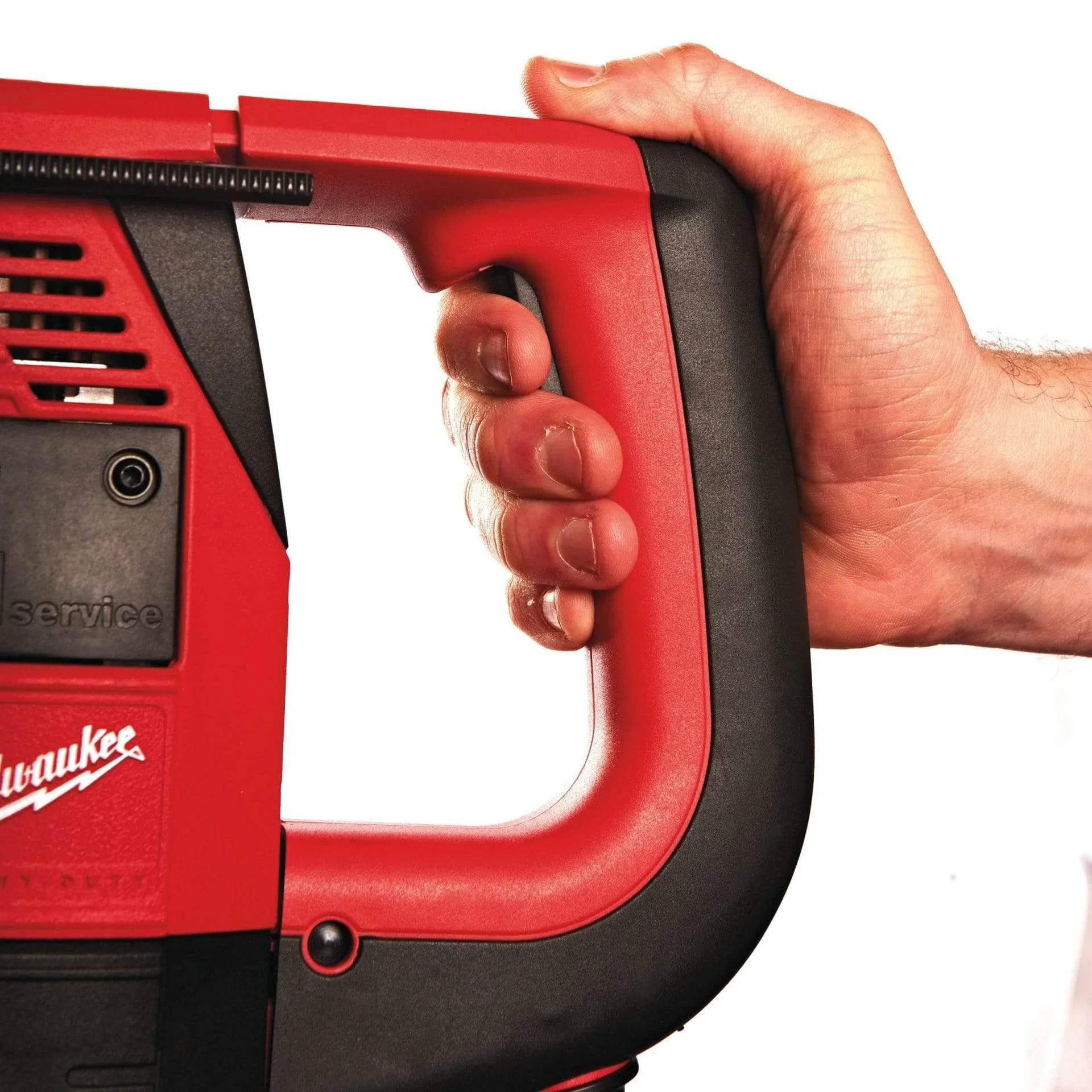 Milwaukee 32mm 900W SDS-Plus L-Shaped Hammer Drill - PLH 32 XE