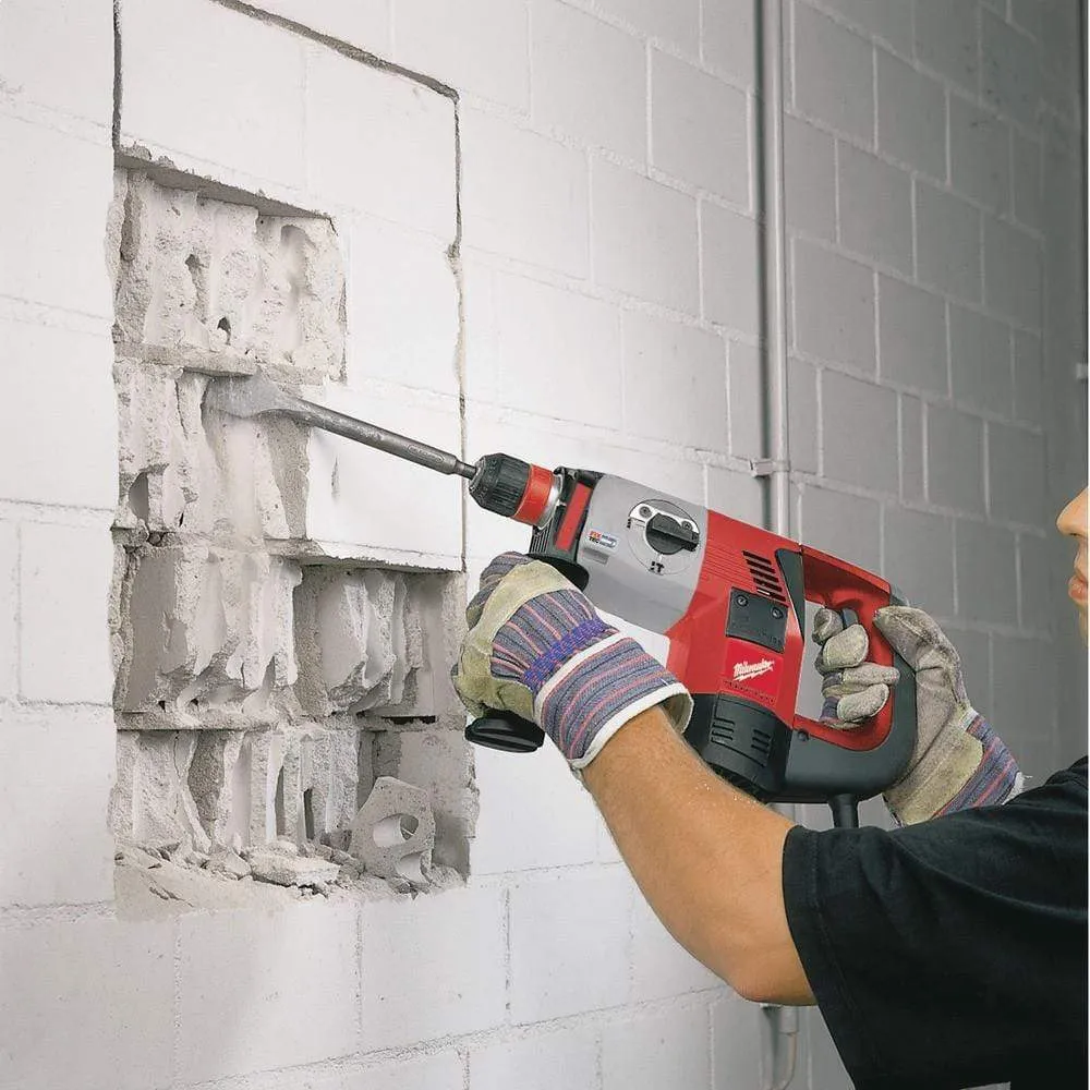 Milwaukee 32mm 900W SDS-Plus L-Shaped Hammer Drill - PLH 32 XE
