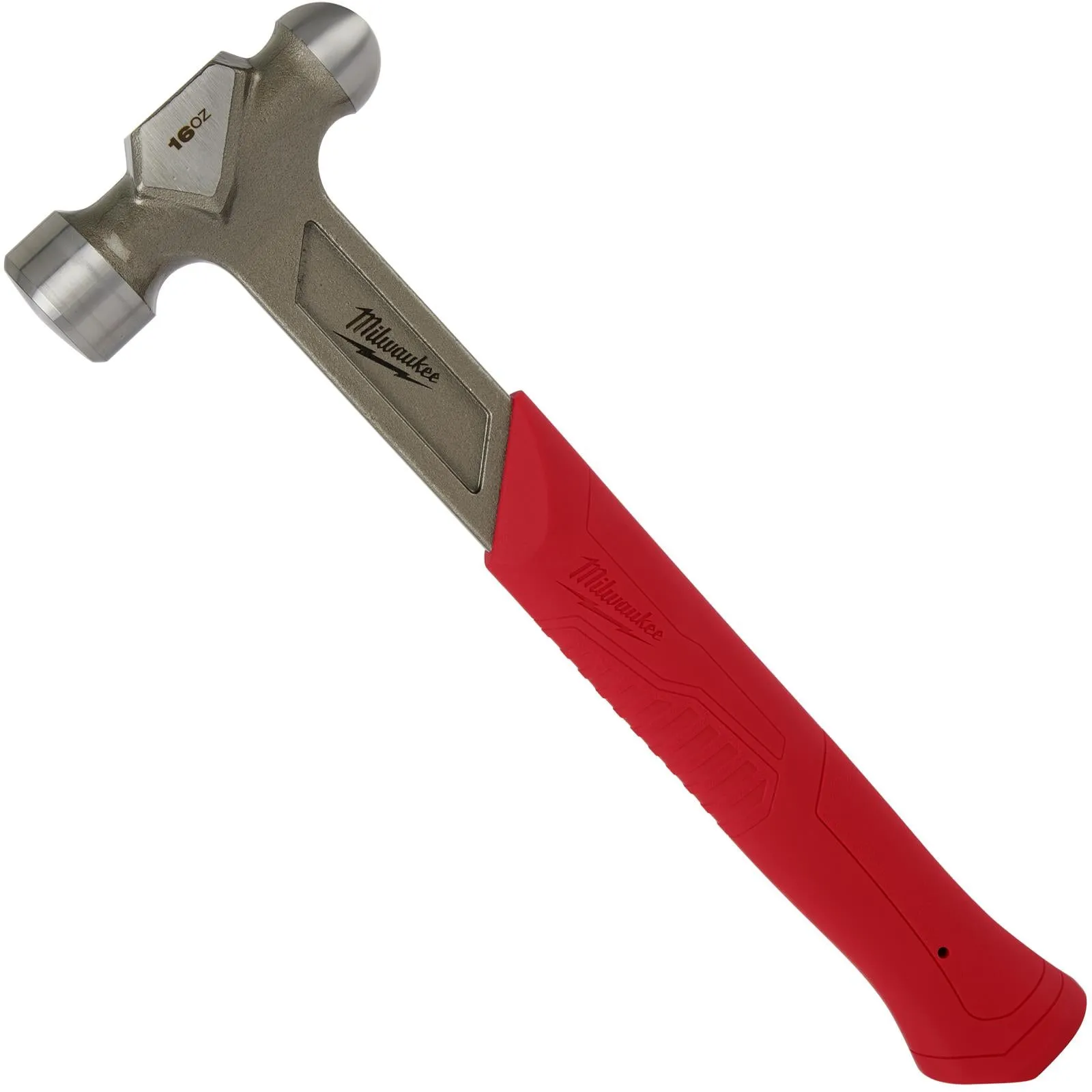 Milwaukee Ball Pein Hammer Steel 450g 16oz i-Beam Handle