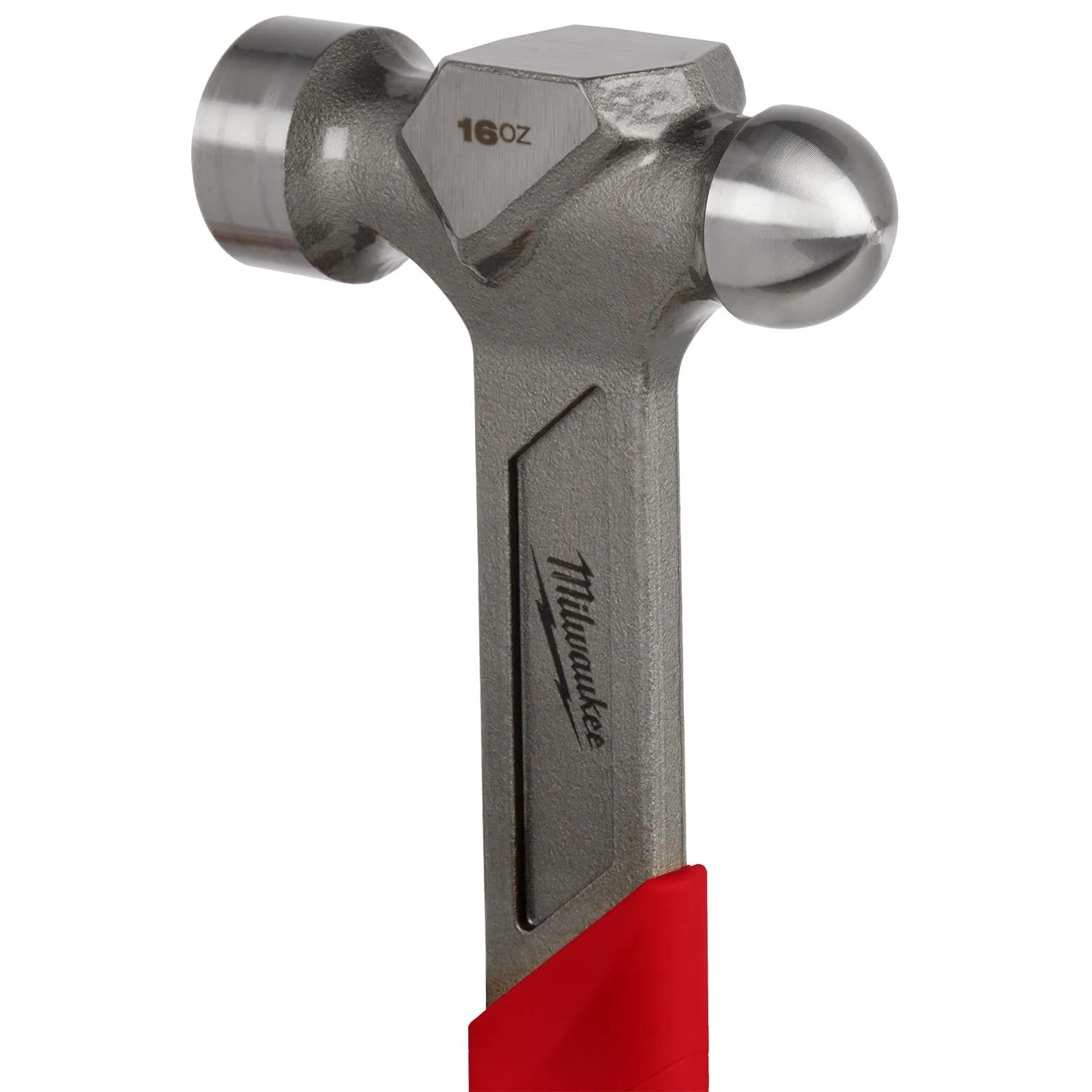Milwaukee Ball Pein Hammer Steel 450g 16oz i-Beam Handle