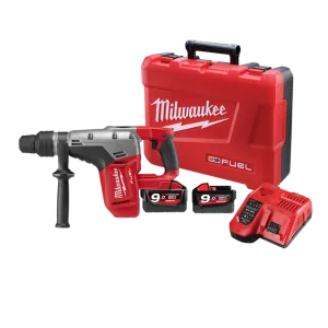 Milwaukee  - M18CHM-902C 40MM Cordless Combi Hammer SDS