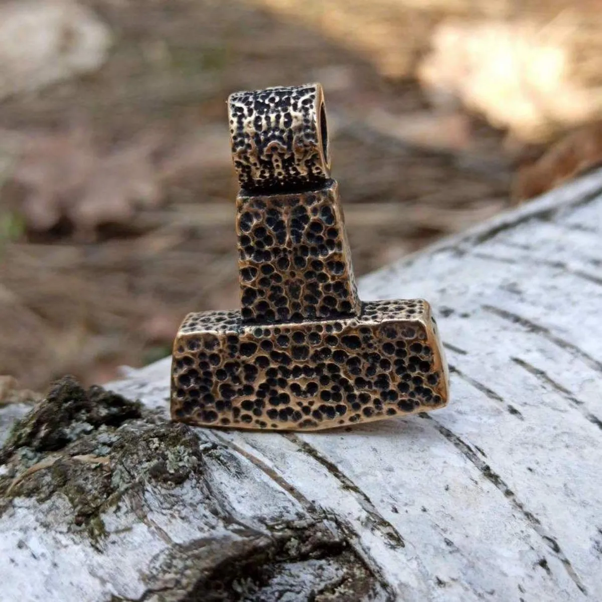 Mjolnir reenactment Bronze pendant