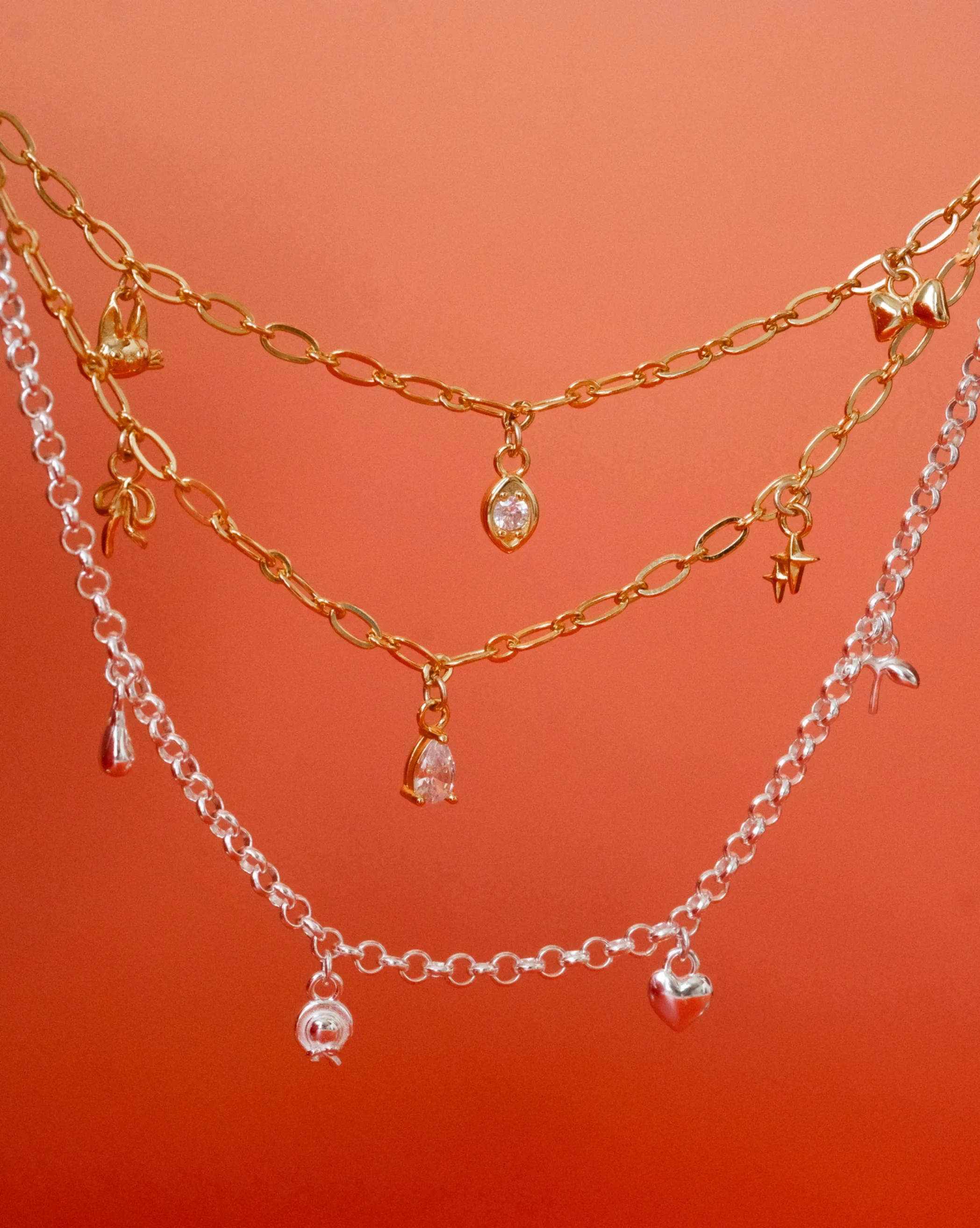 Moissanite Charm