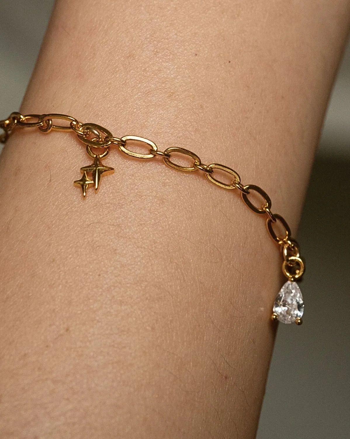 Moissanite Charm