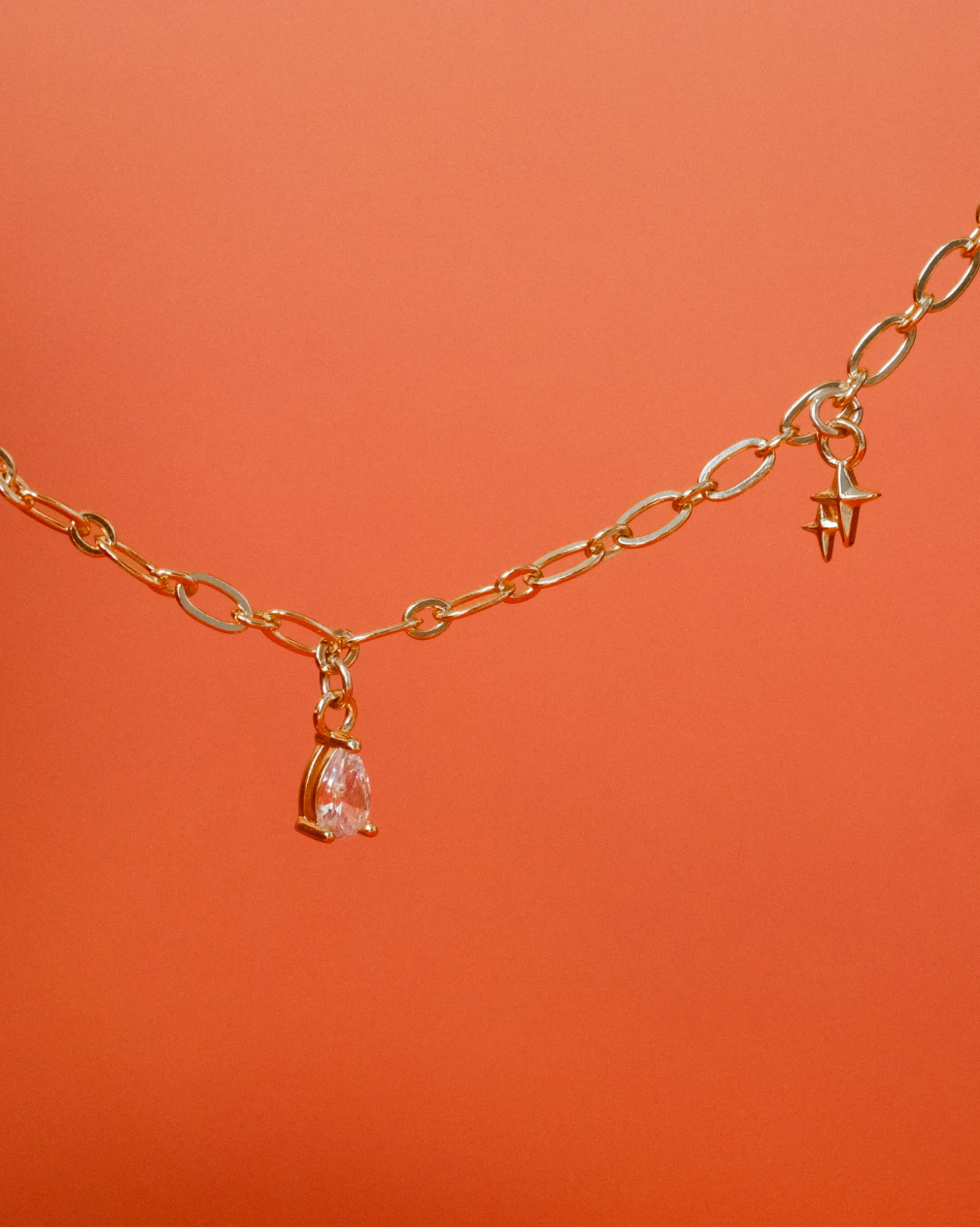 Moissanite Charm