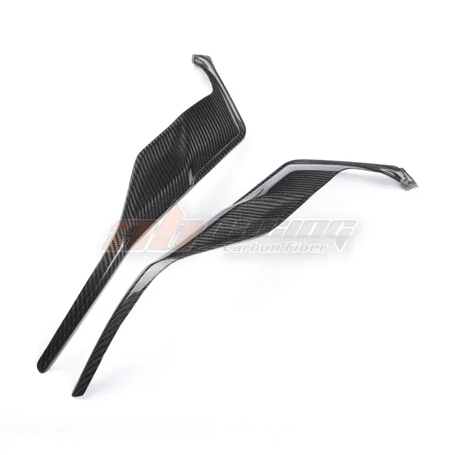 Motorcycle Black Under Tank Side Panels Fender For Triumph Daytona 675 Street Triple 2013-2019 Full Carbon Fiber 100%