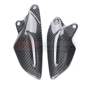 Motorcycle Rear Plates Cover In Carbon Fiber For Triumph Daytona 675 Street Triple 13 19