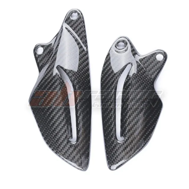 Motorcycle Rear Plates Cover In Carbon Fiber For Triumph Daytona 675 Street Triple 13 19