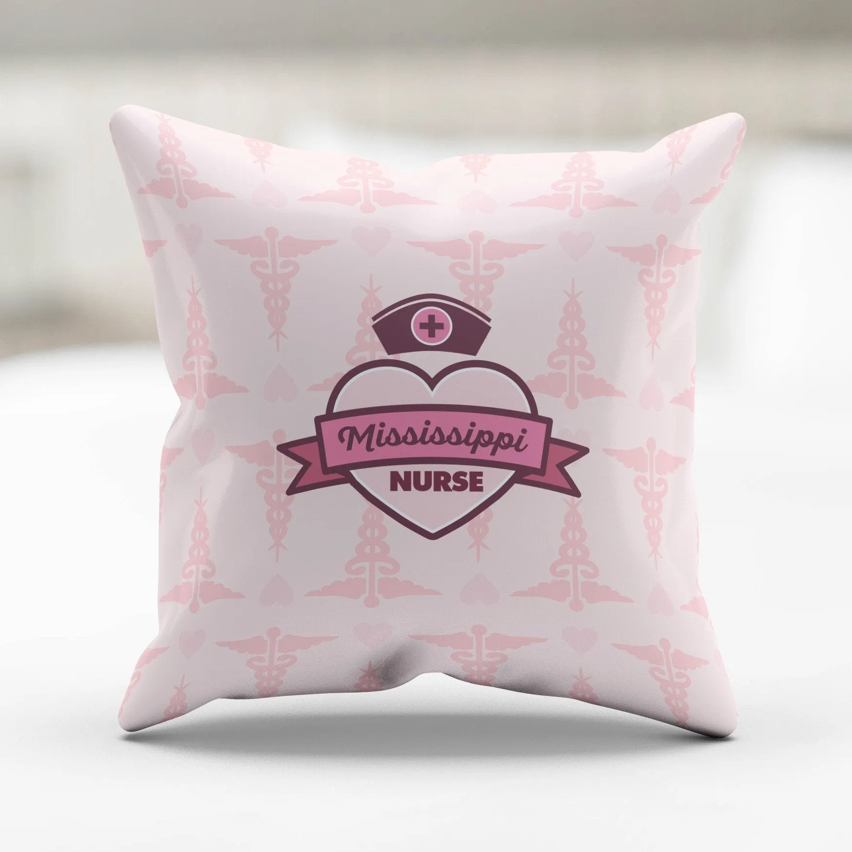 MS Nurse Pink Pillowcase