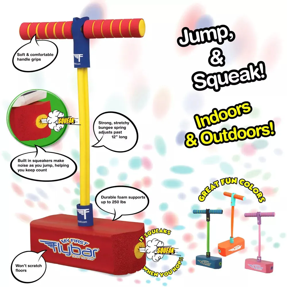 My First Flybar Jump & Squeak Pogo Hopper