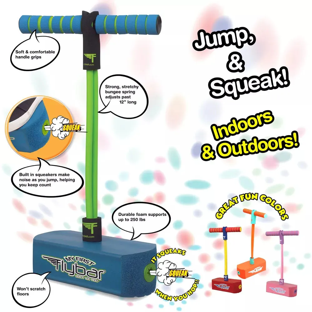 My First Flybar Jump & Squeak Pogo Hopper