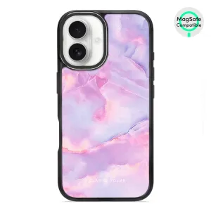 Mythical Sky - iPhone 16 Frosted Black Bumper MagSafe Case