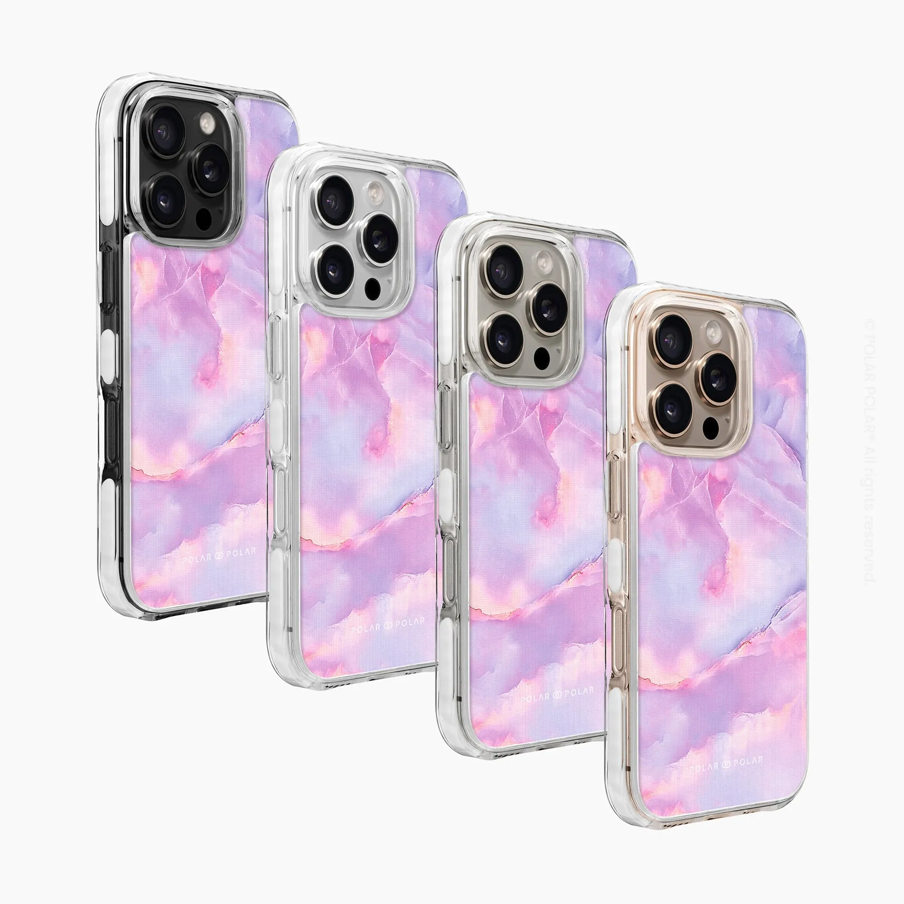 Mythical Sky - iPhone 16 Pro Max Clear Bumper MagSafe Case