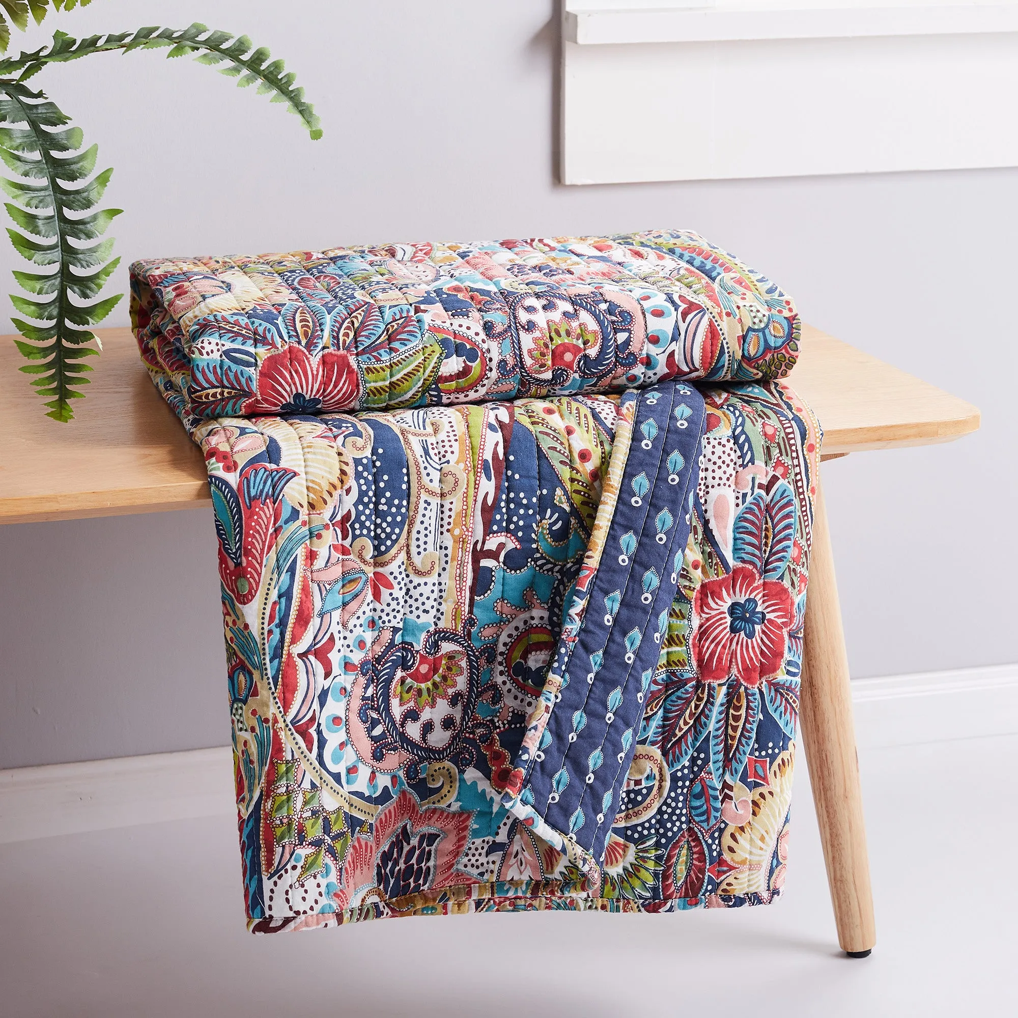 Nanette Quilted Throw