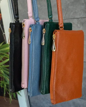 NATASHA TRIPLE ZIP WRISTLET - 5 COLORS