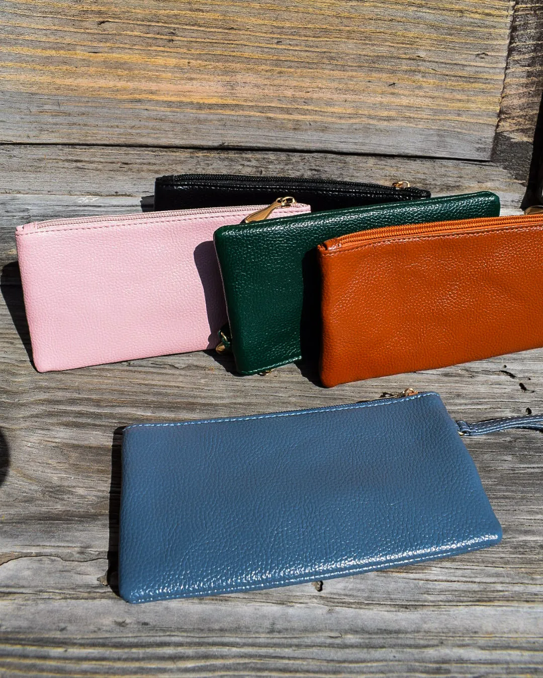 NATASHA TRIPLE ZIP WRISTLET - 5 COLORS