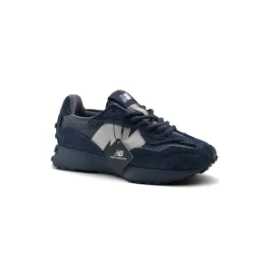 New Balance 327 Shoes Mens 8 Retro Sneaker Lace Up Low U327Mga Navy