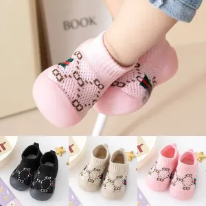 New Children's Solid Color Shoes Soft Sole Children's Outwear Children's Shoes Children's Walking Shoes