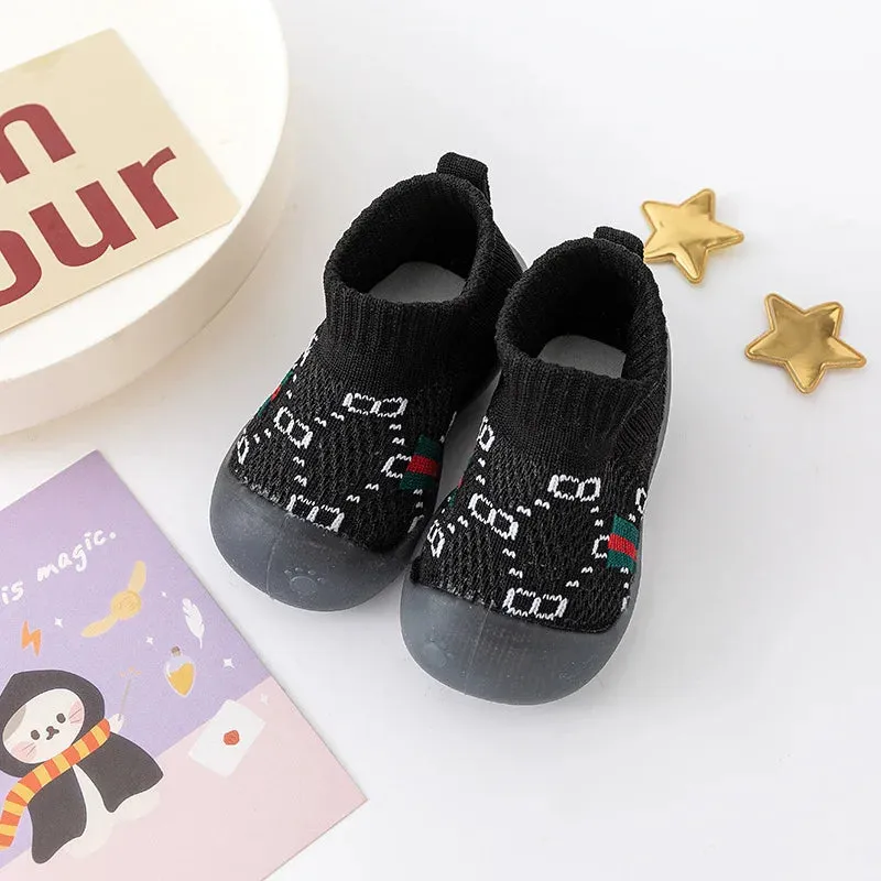 New Children's Solid Color Shoes Soft Sole Children's Outwear Children's Shoes Children's Walking Shoes