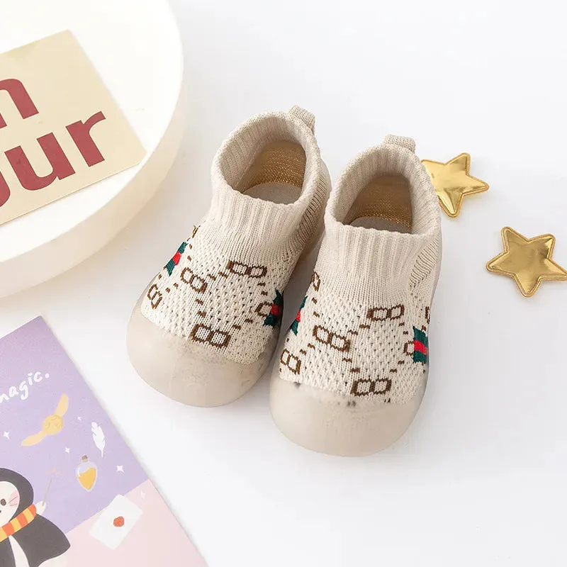 New Children's Solid Color Shoes Soft Sole Children's Outwear Children's Shoes Children's Walking Shoes