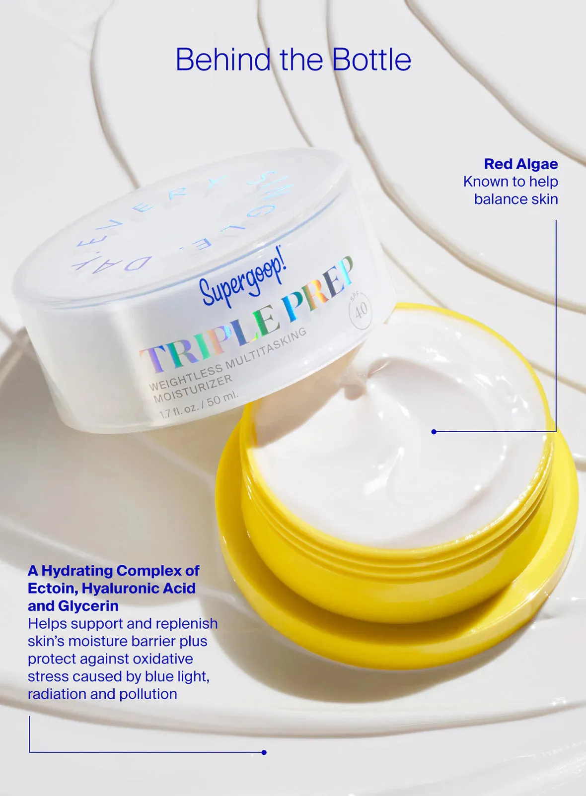 NEW✨ Supergoop! Triple Prep Moisturizer SPF 40