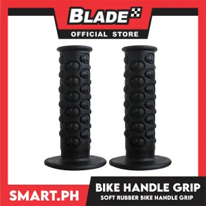 Nice Grip Bike Handle Rubber Grip (Black Skull)
