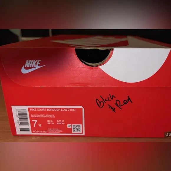 Nike Court Borough Low Recraft - 7Y/W8.5