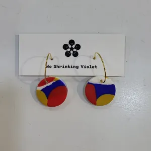 No Shrinking Violet - Bondi Gold Hoop Earrings