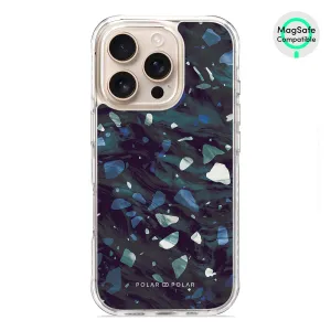 Nordic Terrazzo Gem - iPhone 16 Pro Clear Bumper MagSafe Case