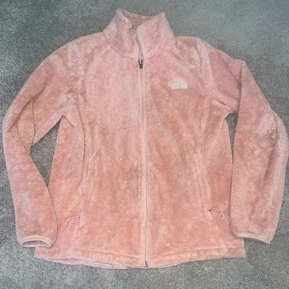 North Face Women's Osito Fleece Jacket Pink Medium