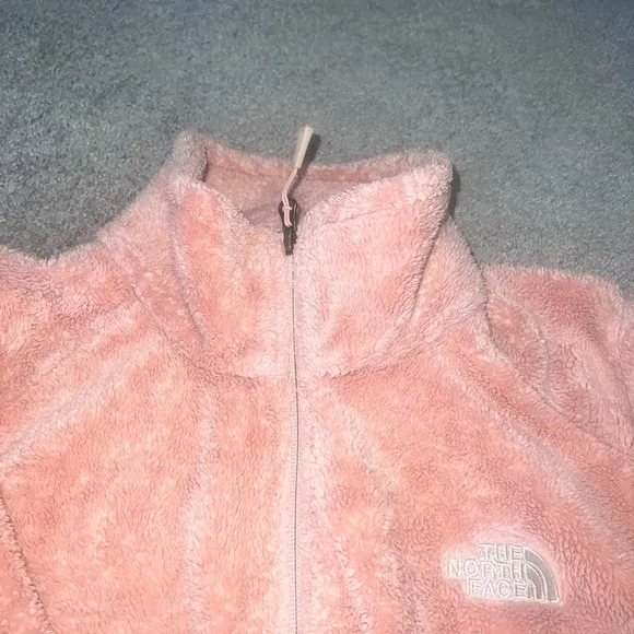 North Face Women's Osito Fleece Jacket Pink Medium