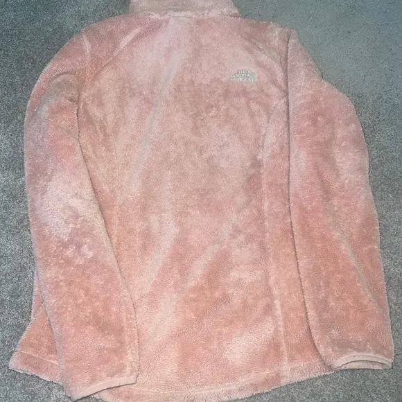 North Face Women's Osito Fleece Jacket Pink Medium