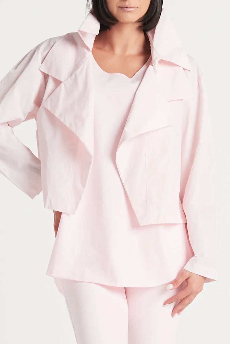 Nylon Triple Collar Jacket