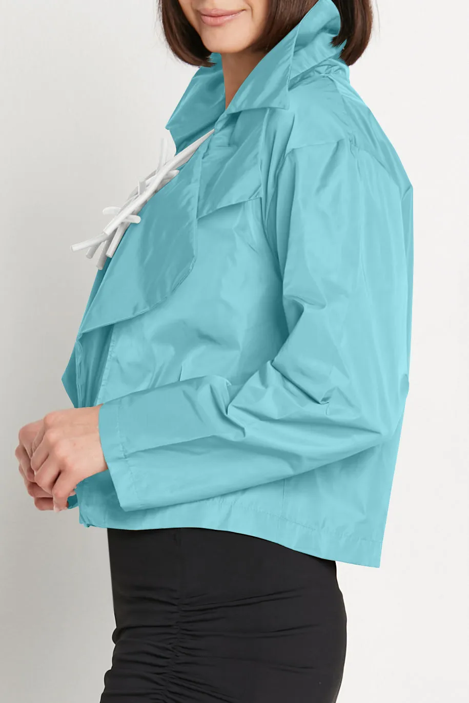 Nylon Triple Collar Jacket