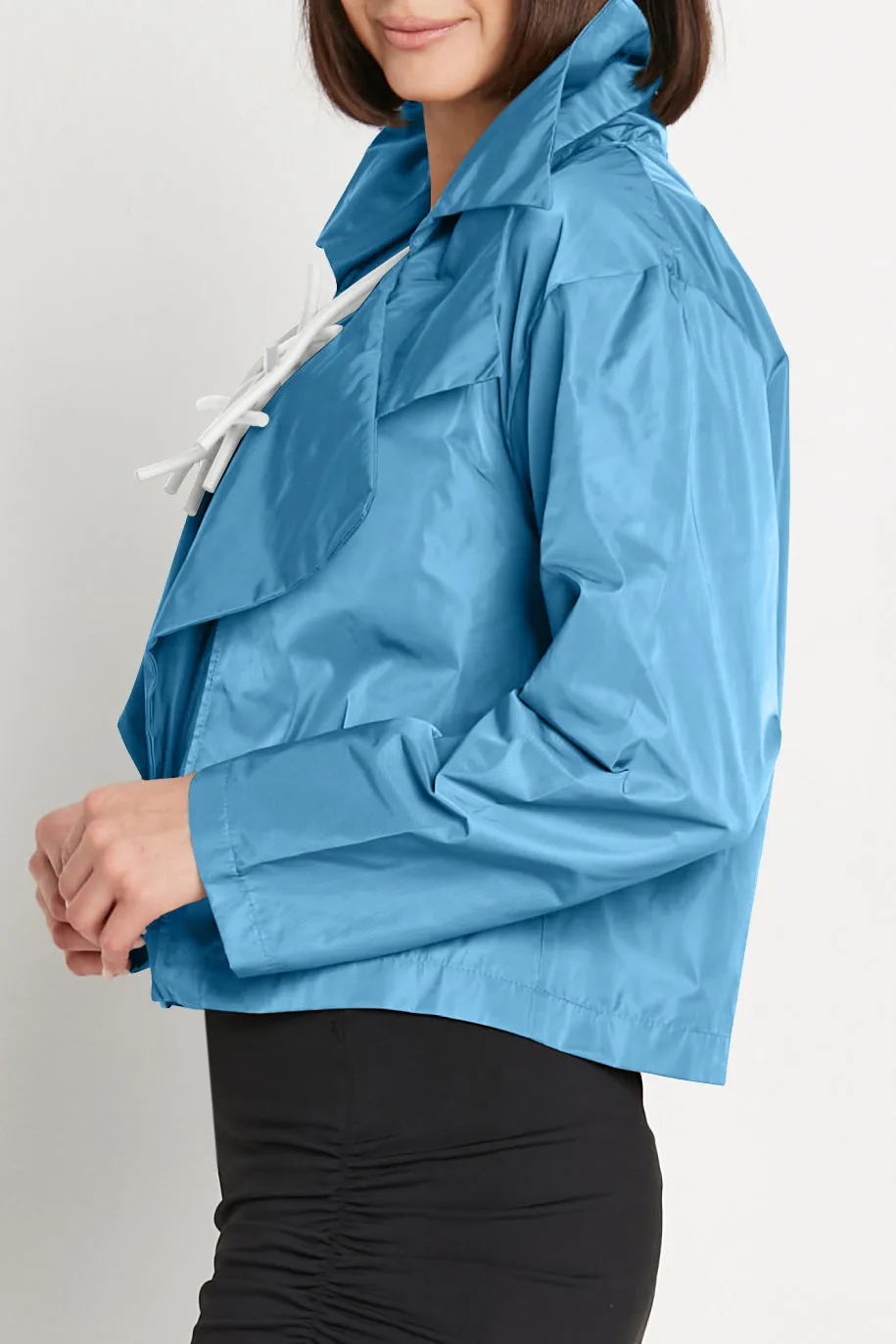Nylon Triple Collar Jacket