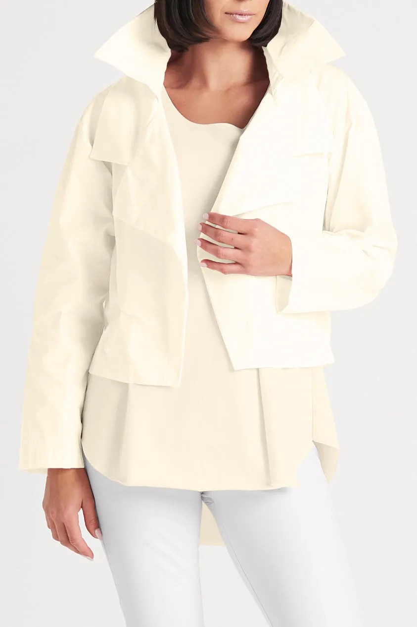 Nylon Triple Collar Jacket
