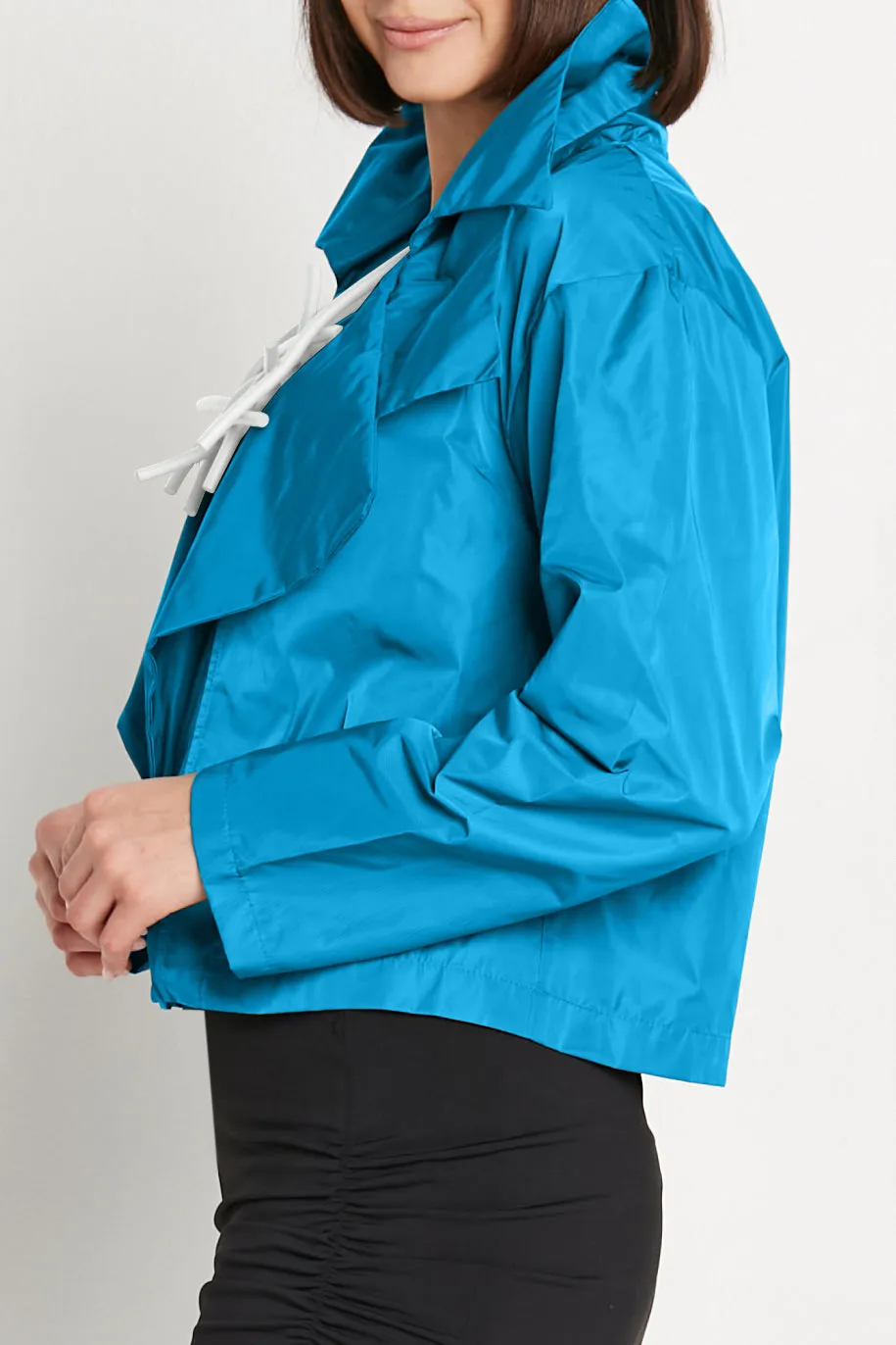 Nylon Triple Collar Jacket