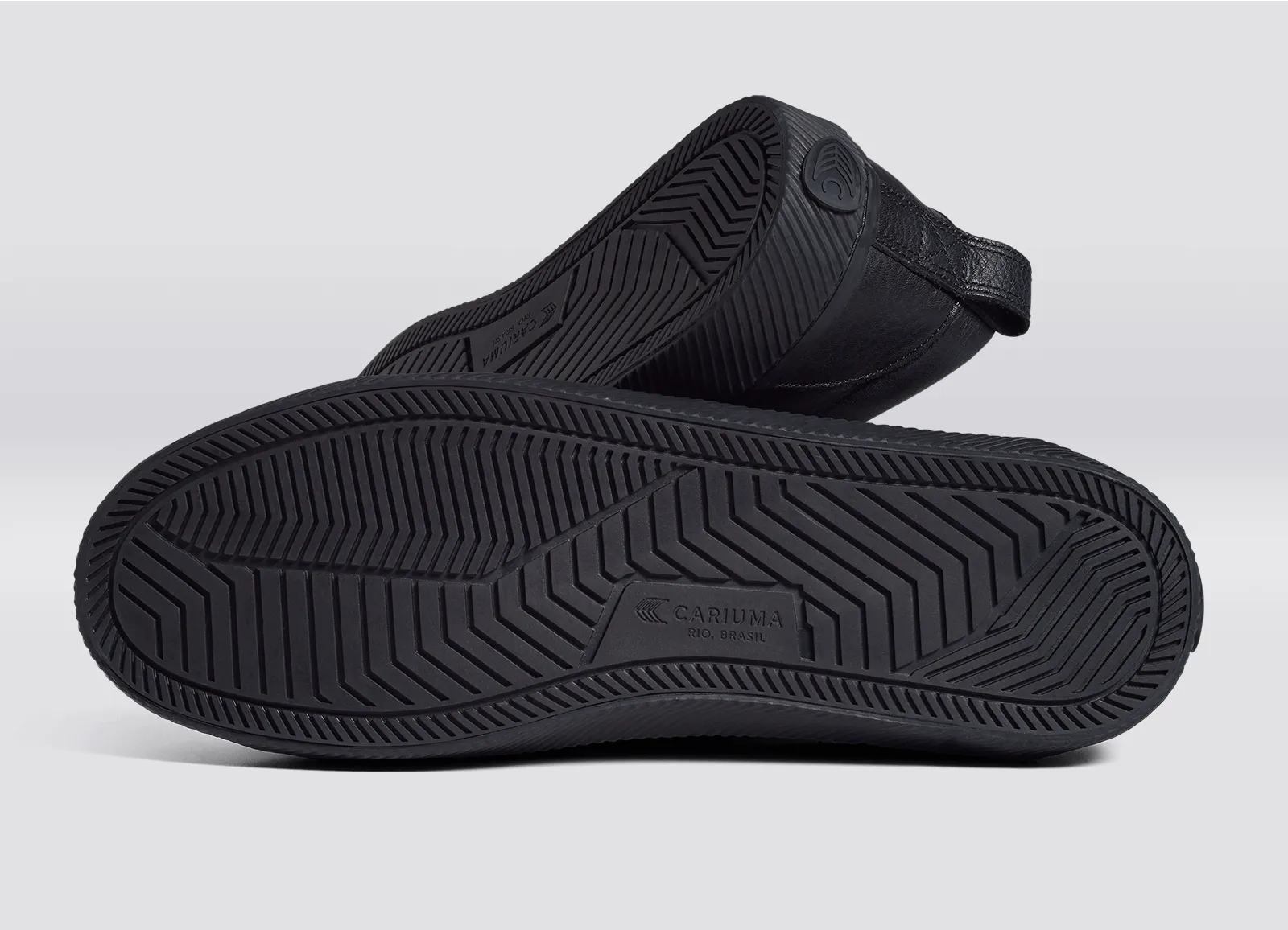 OCA Low All Black Premium Leather Sneaker Men