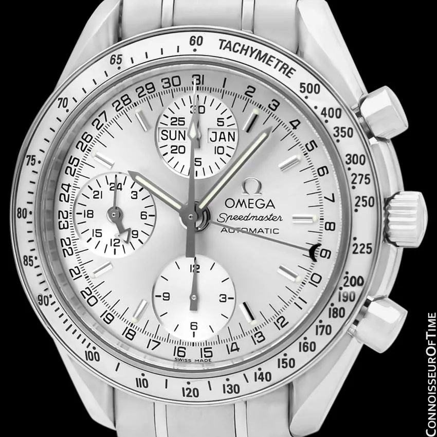 Omega Speedmaster Mens Triple Date Chronograph Automatic Watch, 3523.30 - Stainless Steel