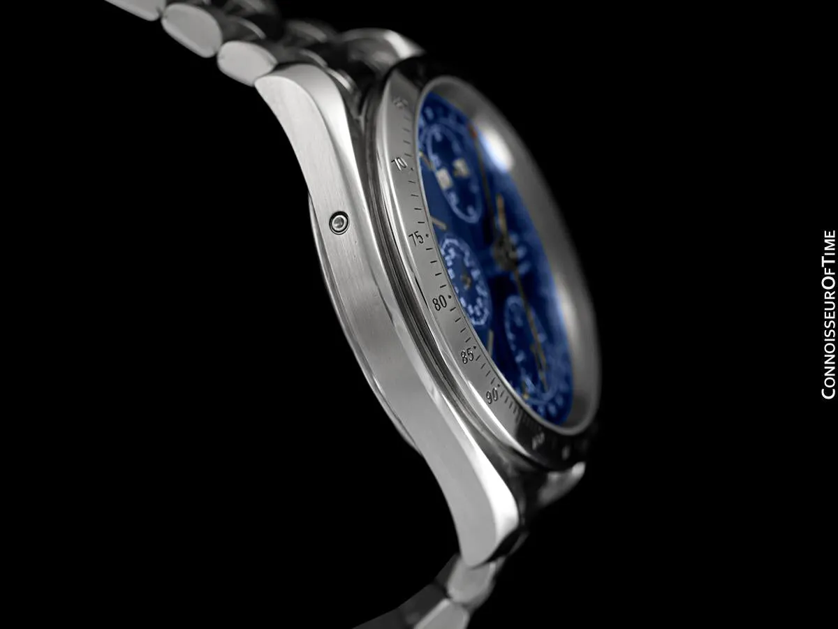 Omega Speedmaster Triple Date Chronograph Watch, Blue Dial, 3521.80 - Stainless Steel