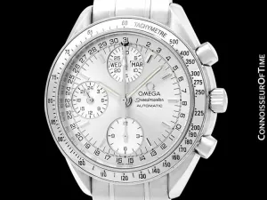 Omega Speedmaster Triple Date Chronograph Watch with Box and Papers, 3523.30 - Stainless Steel