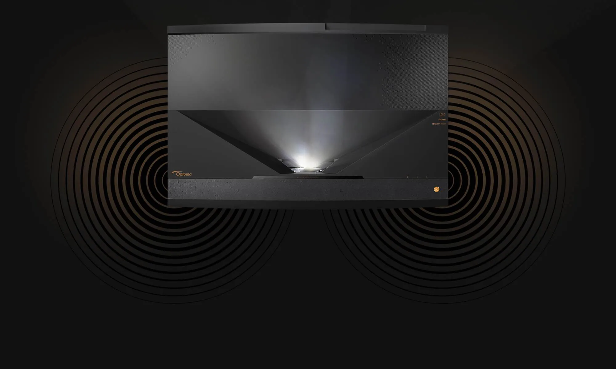 Optoma CinemaX P1 Pro Ultra Short Throw 4K UHD Laser Smart Projector