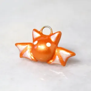 Orange Bat Charm