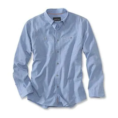 Orvis Tech Chambray Long-Sleeve Work Shirt