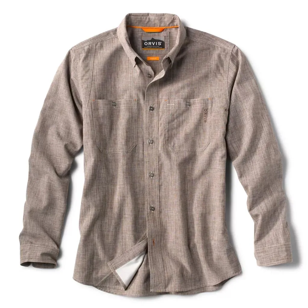 Orvis Tech Chambray Long-Sleeve Work Shirt