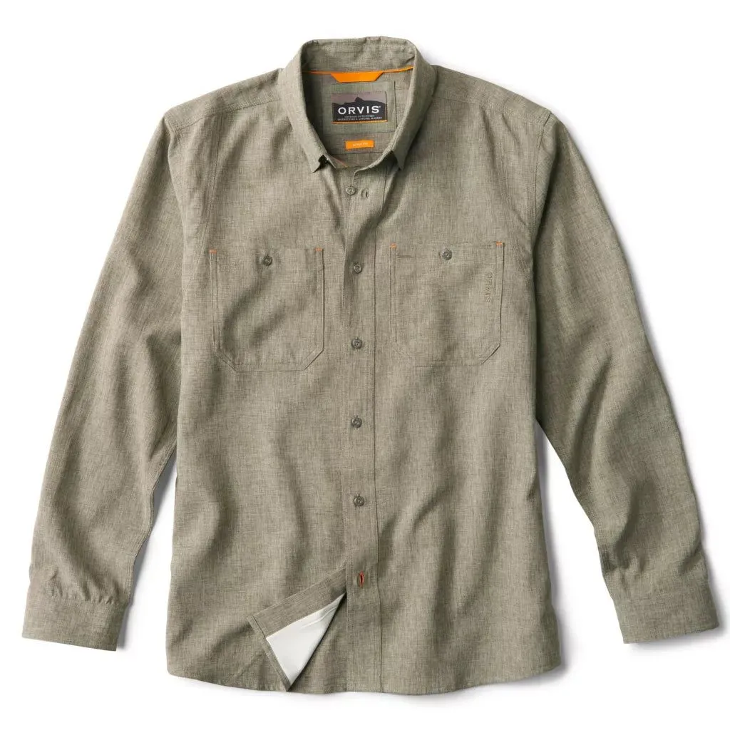 Orvis Tech Chambray Long-Sleeve Work Shirt
