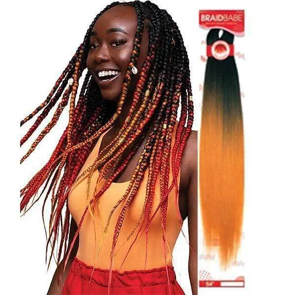 Outre Synthetic Pre Stretched Braid - BABE 54"